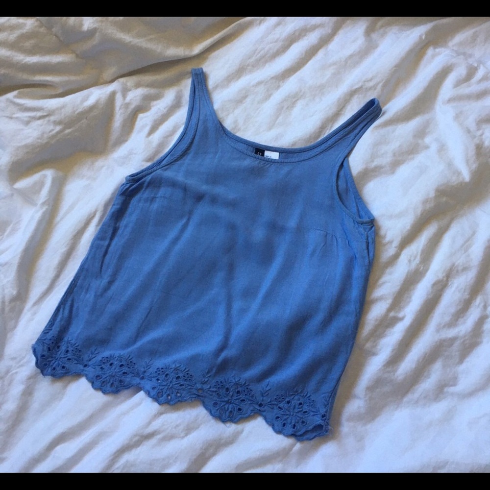 H&M blue top
